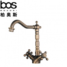 冷熱面盆龍頭（仿古）