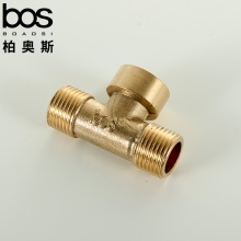 銅內外牙三通 4分