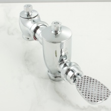 桂花腳踏大便閥