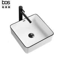 方形黑邊藝術(shù)盆 390