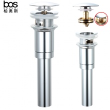 溢漏  隔渣彈跳下水器